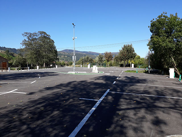 Aparcamiento de Autocaravanas en Ontaneda (Ayuntamiento de Corvera de Toranzo)
